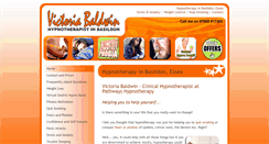 Desktop Screenshot of basildon-hypnotherapy.co.uk